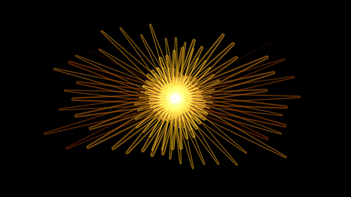 Audio Visualizer Spiral