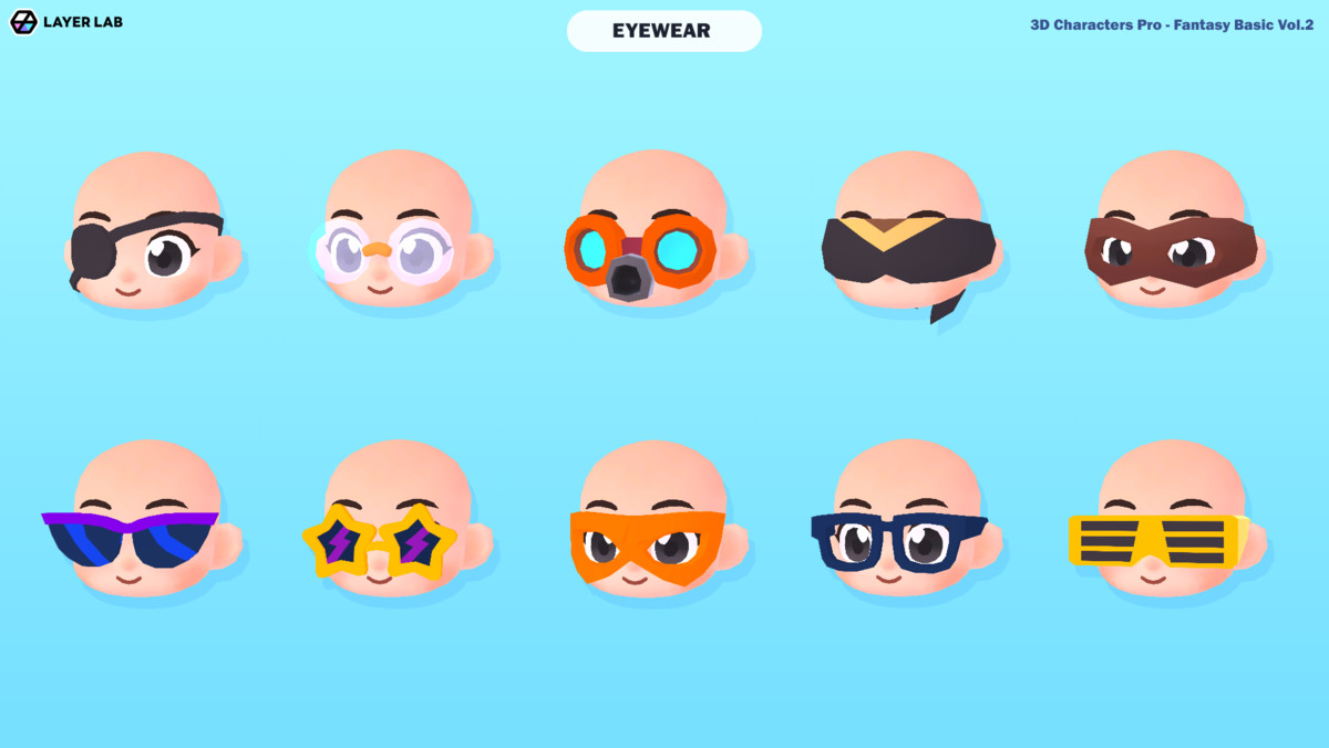 3D Characters Pro - Fantasy Basic Vol.2