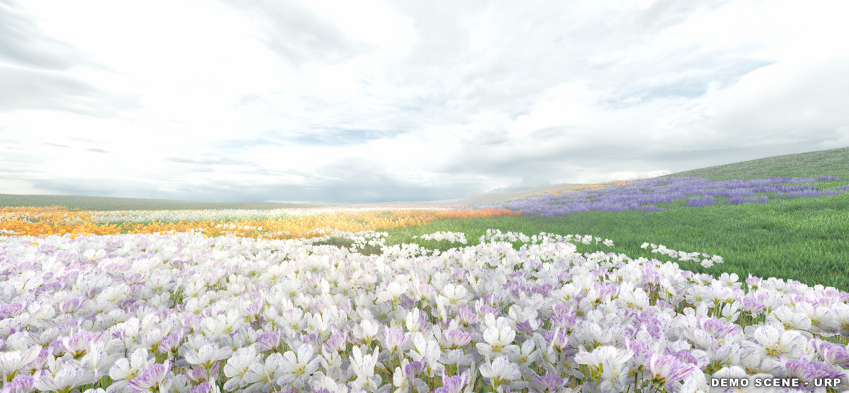 PolyArt Series - Grass & Flowers