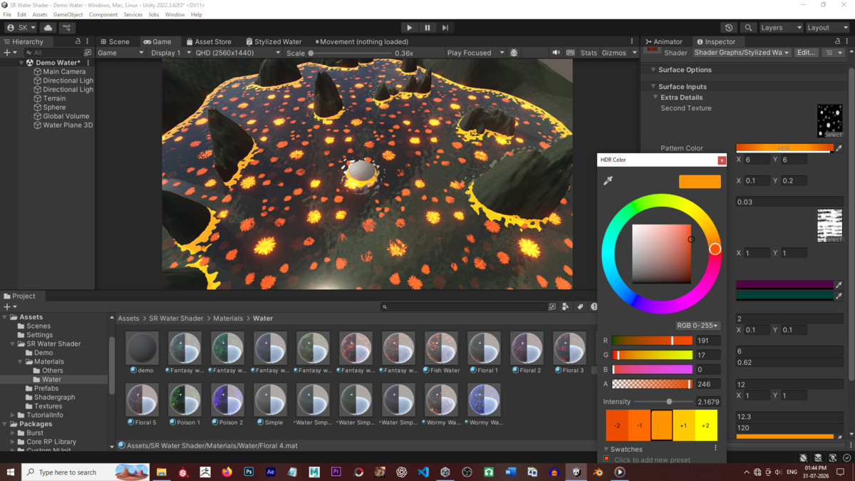 Water Shader by SR Kerala