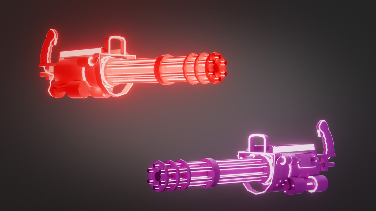 Ultimate Weapon Pack — 23 Guns + 943 Skins (Low Poly, Stylized, FPS/TPS Ready)