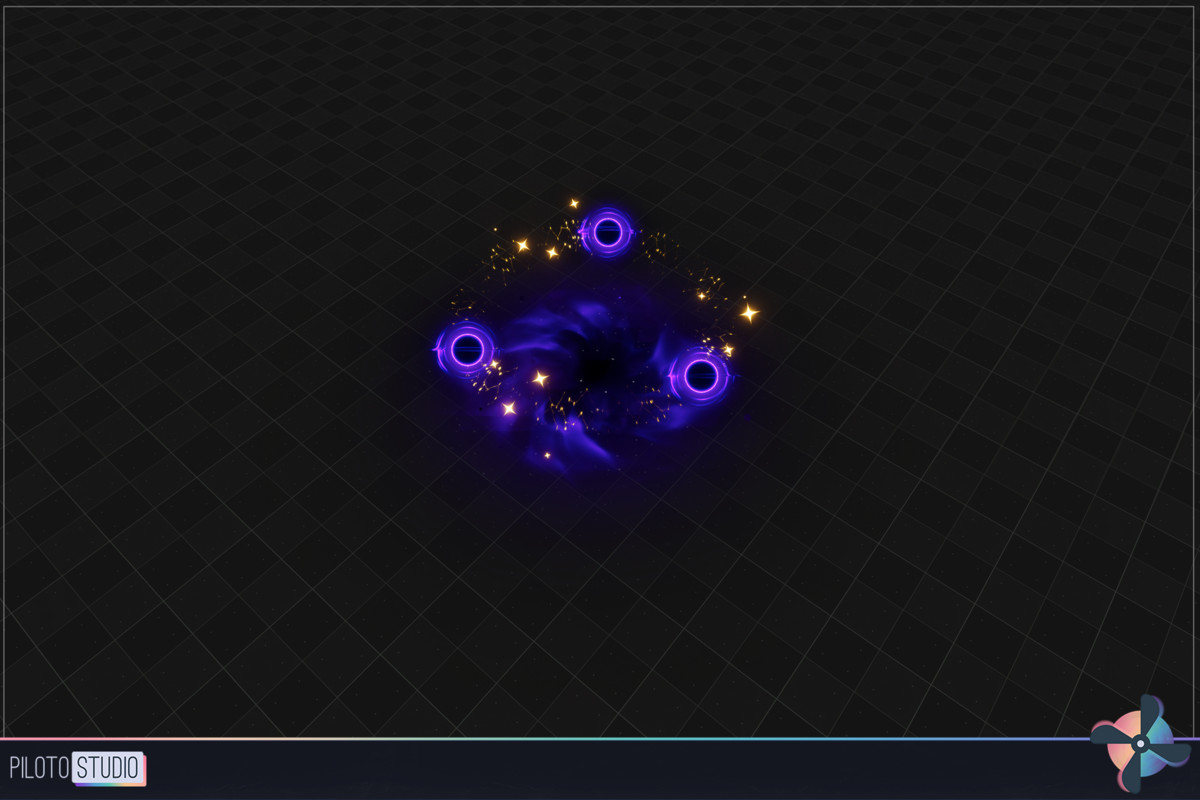 Spinning Orbs VFX