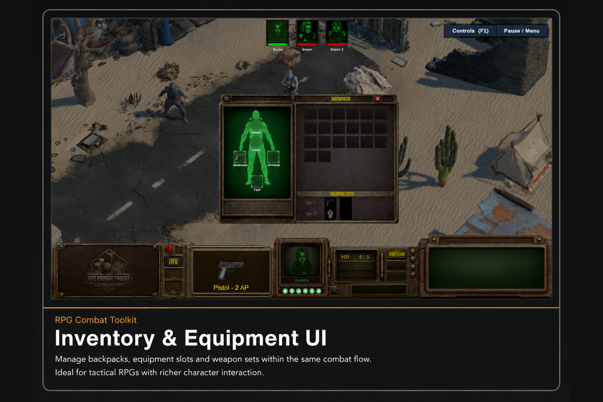 RPG Combat Toolkit - Turn Based Tactics