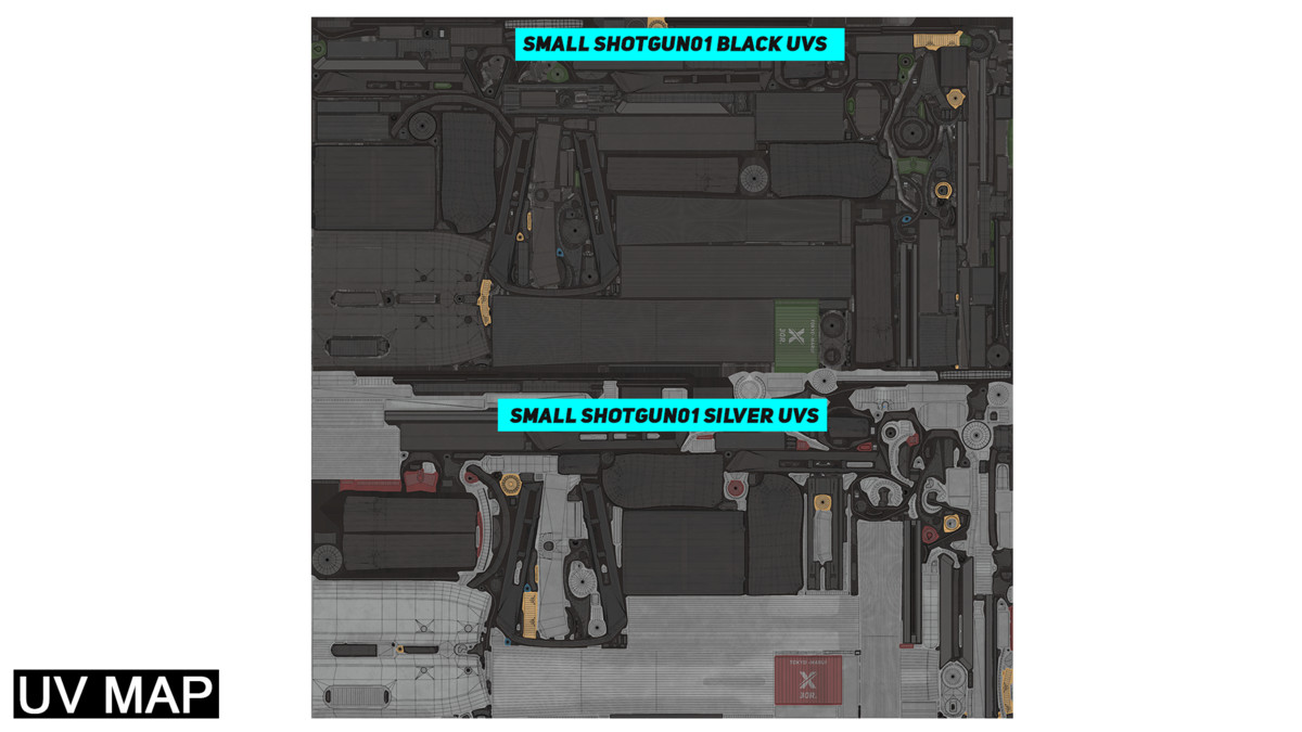 Shotgun Collection 01 URP HDRP Textures