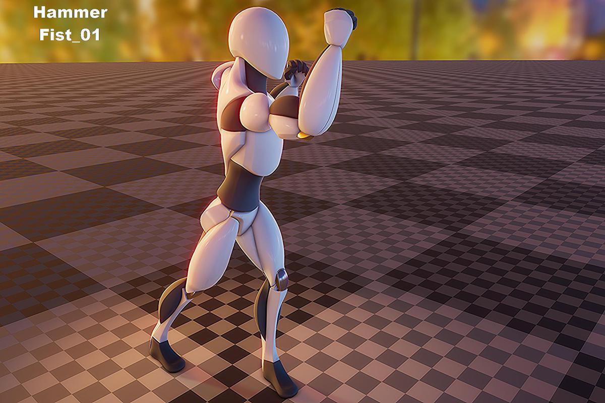 Boxing animation package