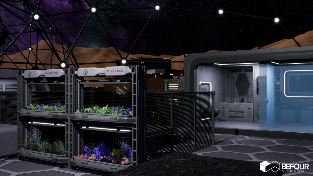 Orbital Base Environment (Sci-Fi Space)