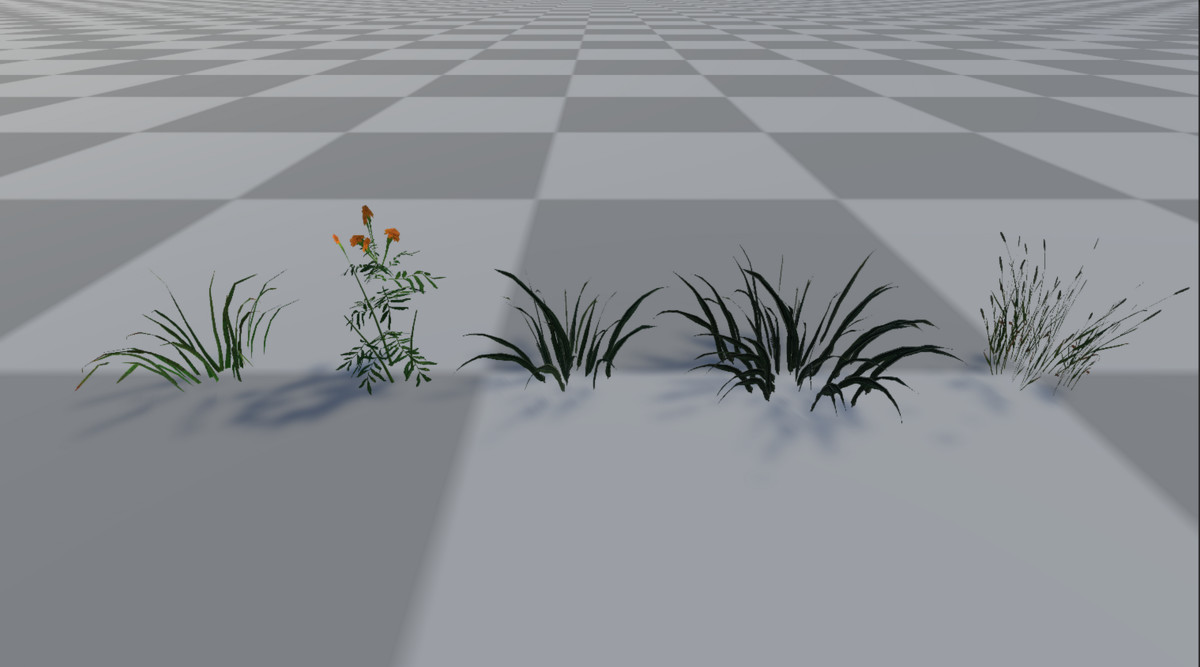 Realistic Meadow Grass Pack – Game Ready Foliage