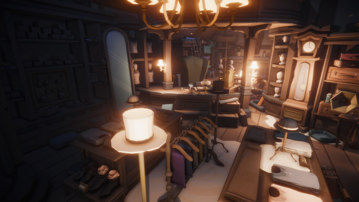 STYLIZED Fantasy Clothing Shop - Low Poly 3D Art