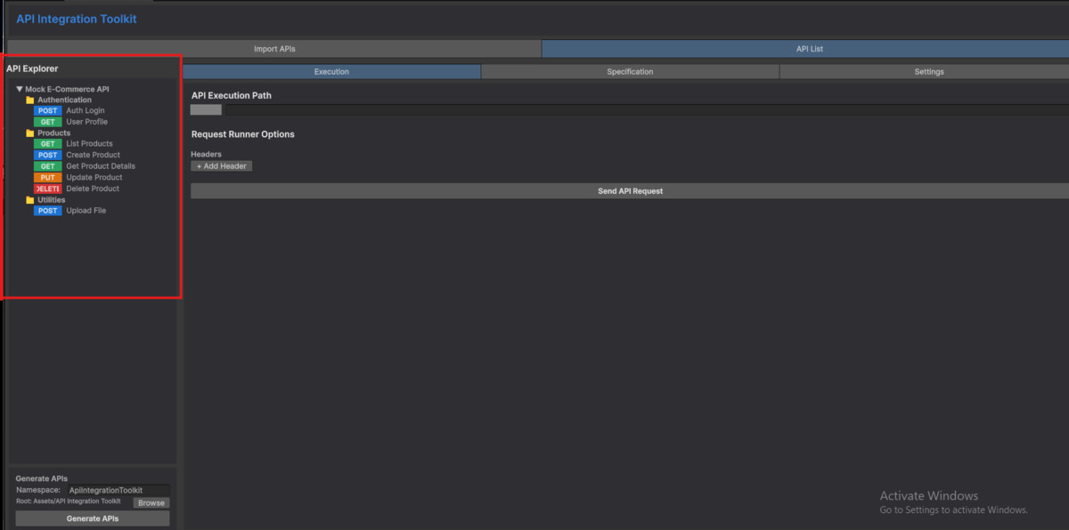 API Integration Toolkit