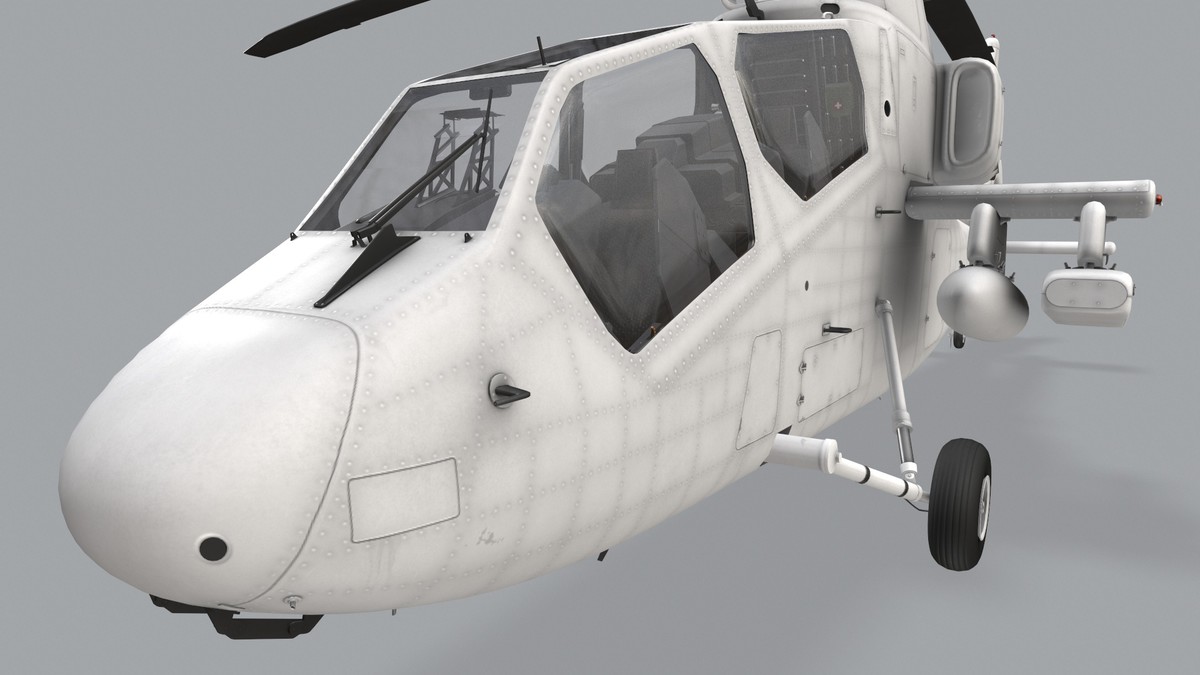 OH-1 Ninja Blank Livery Static (443)