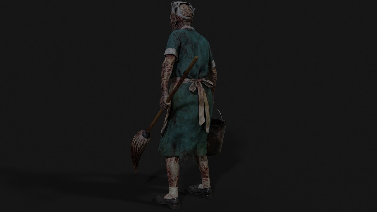 Hospital Janitor — Zombie Hospital Collection