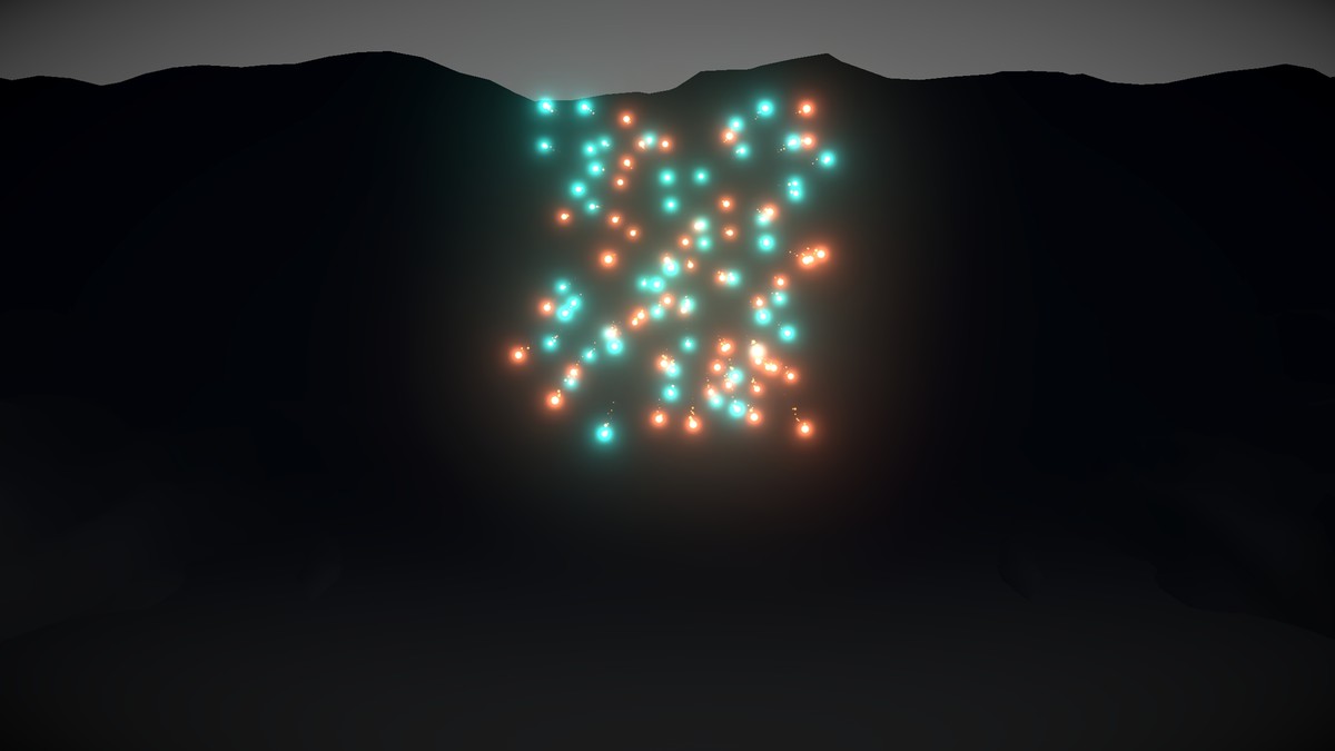 VFX Graph - Fireworks - Vol. 1