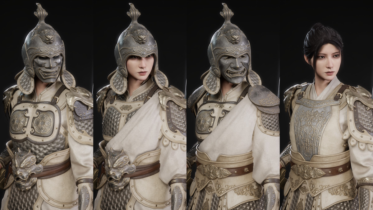 Chinese Warrior. Female Modular Bundle
