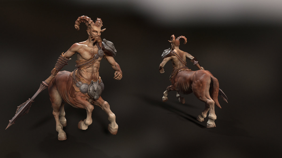 Barbarian centaur