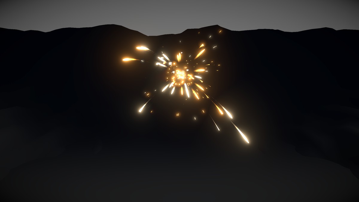 VFX Graph - Fireworks - Vol. 1