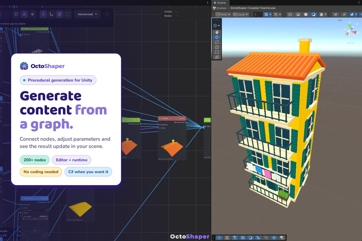 OctoShaper - Node-Based Procedural Generation