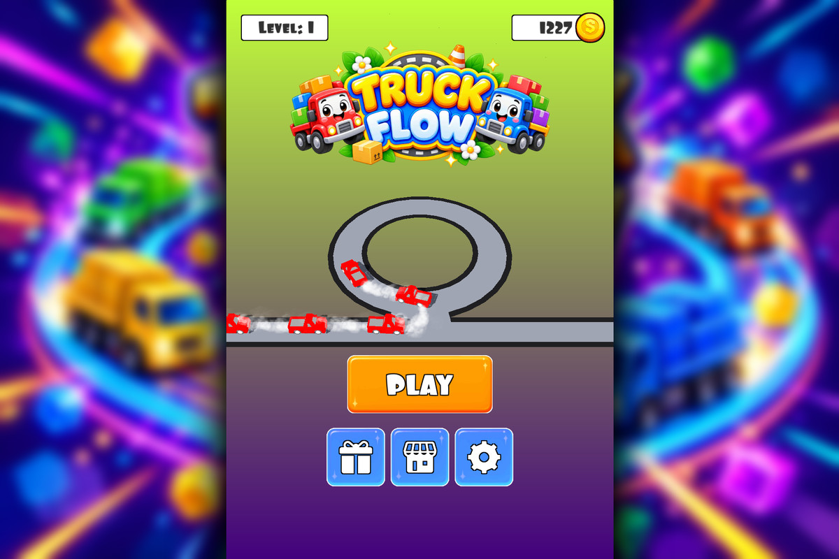 Truck Flow - Complete Mobile Game Template