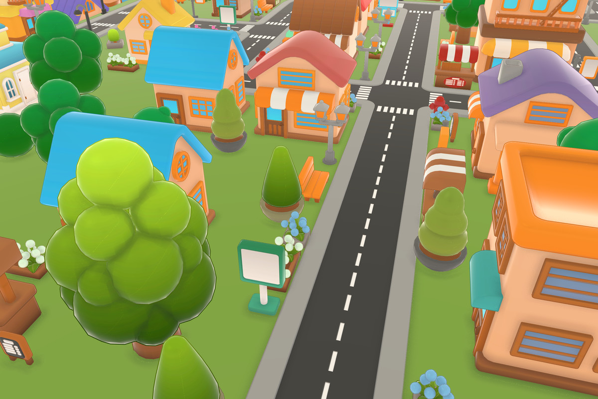 Cozy City - Chibi Stylized City Buildings
