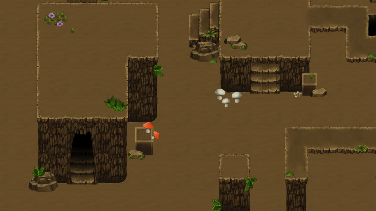 Cave - Top Down Tileset