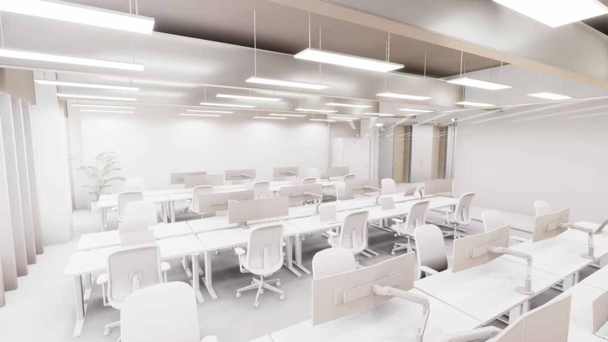 Modern Office Workspace