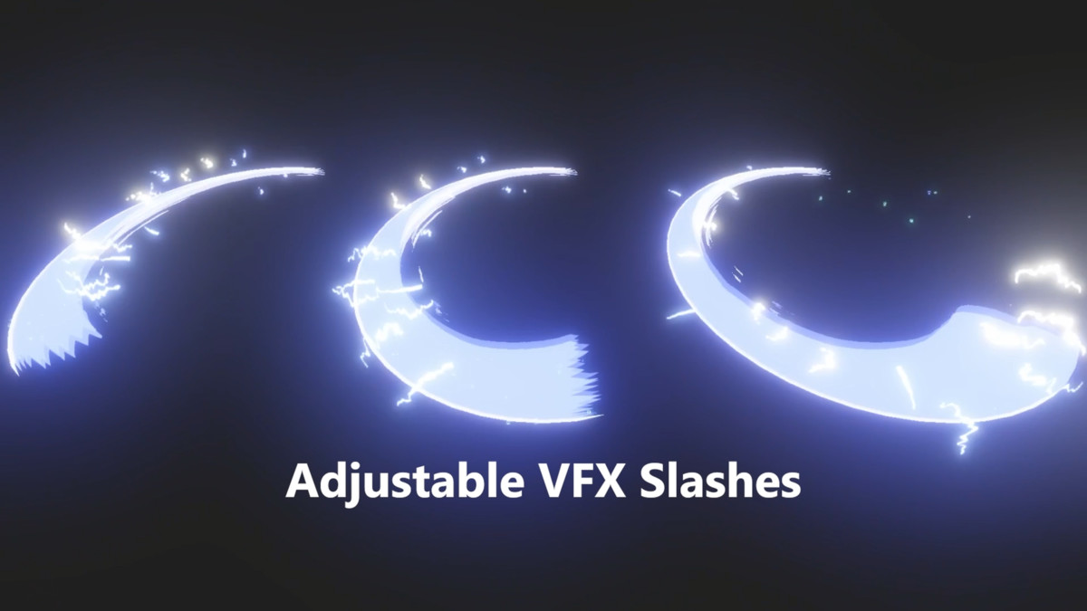Adjustable Slash VFX Pack