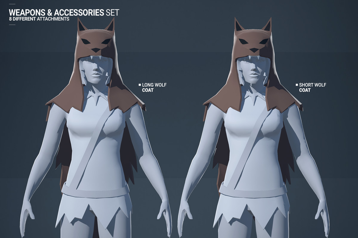 Polyquest Heroes: Warrior I Huntress