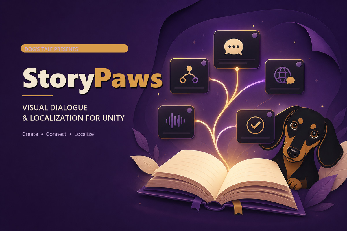 StoryPaws - Visual Dialogue & Localization
