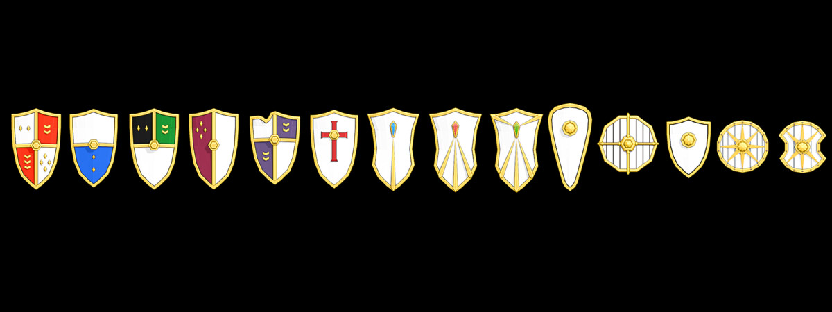 3D Game Kit-Medieval Shield Pack