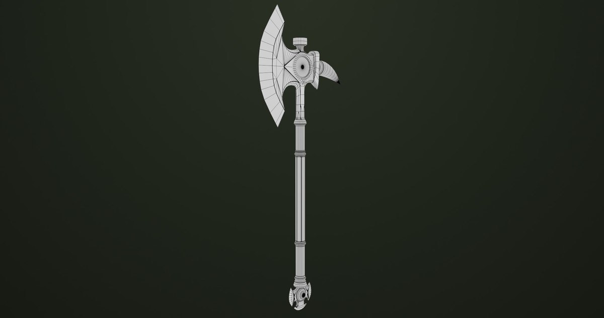 6 Battle Axes Collection 01 URP HDRP Textures