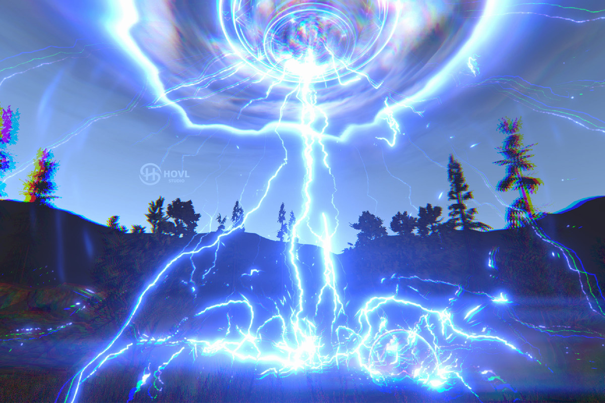 Realistic Lightning VFX - AoE, projectiles, strikes and more