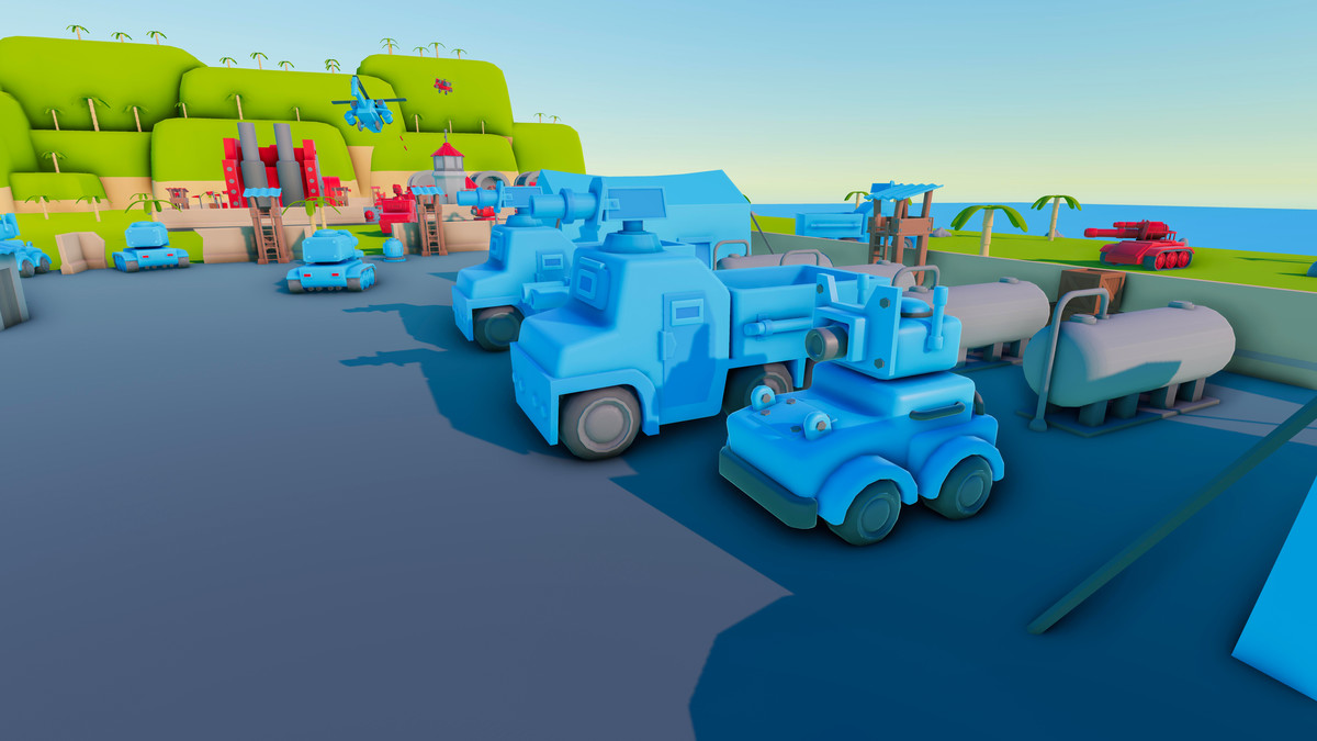 Military - Stylized Low Poly Asset Pack by Ake