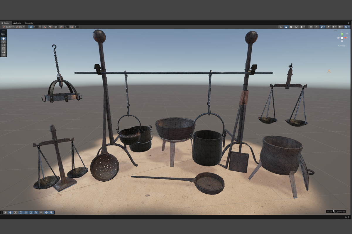 Kitchen Set Props