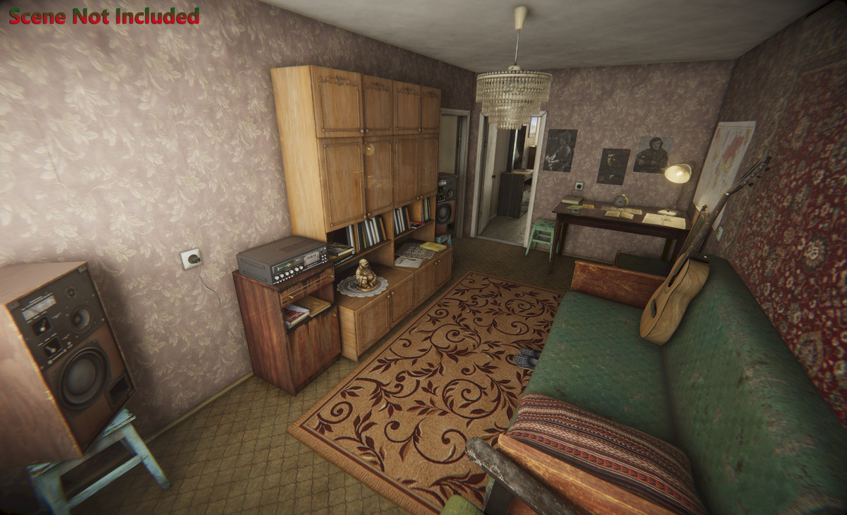 Old Interior Props Pack 3