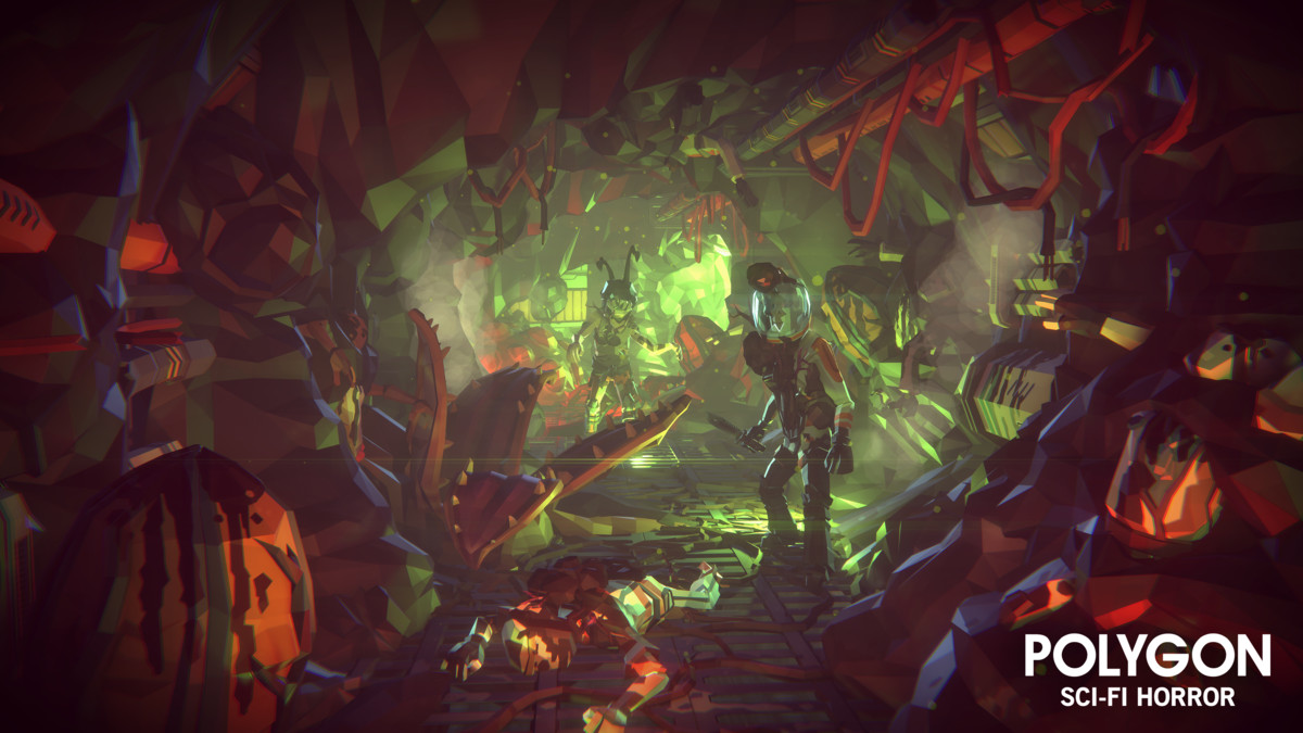 Sci-Fi Horror Pack - Synty POLYGON - Stylized Low Poly Assets