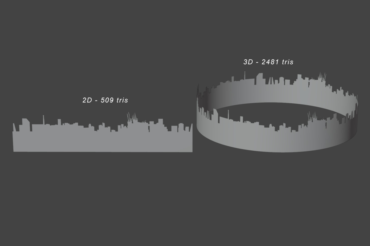PolyArt Series - Landscape Planes (2D & 3D)
