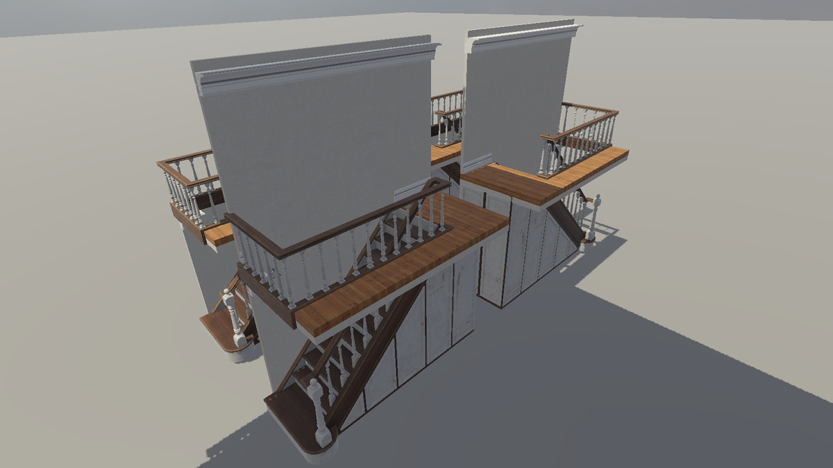 Modular Georgian Walls