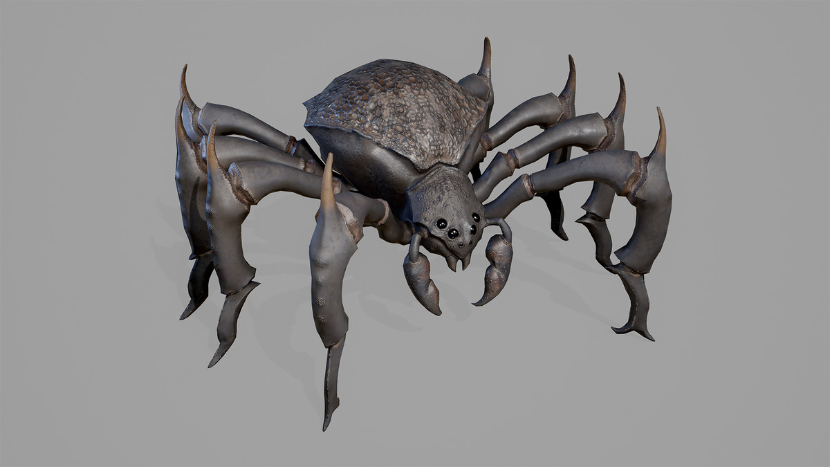 Stylized_Spider_3_7 Skin Variants Pack