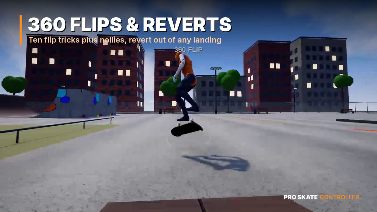 Pro Skate Controller: Physics Skateboarding Kit