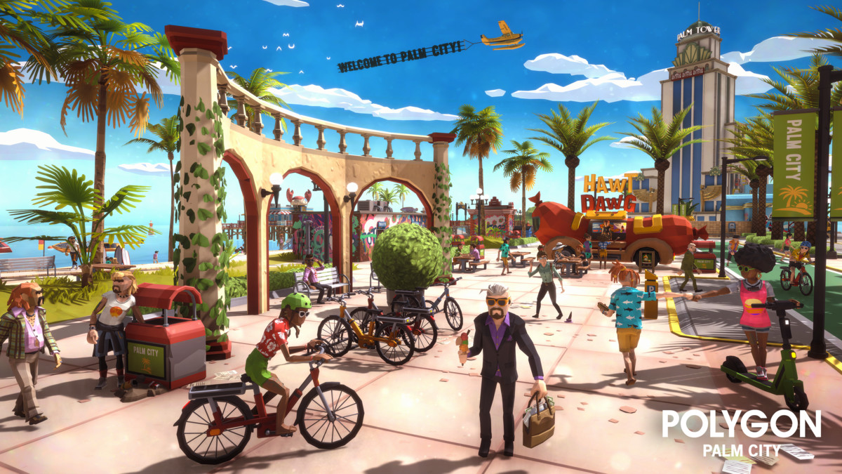 POLYGON - Palm City - Art by Synty