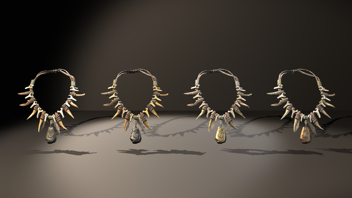Fantasy Tribal Amulets Pack