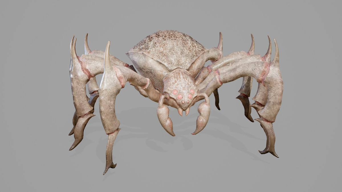 Stylized Spider Creatures Pack