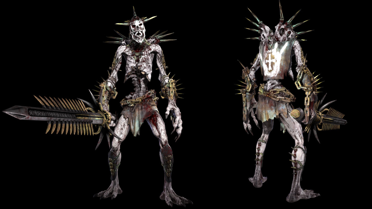 Undead Hell Boss Skeleton
