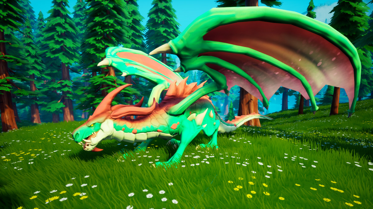 Stylized Dragon - Fantasy RPG Creature