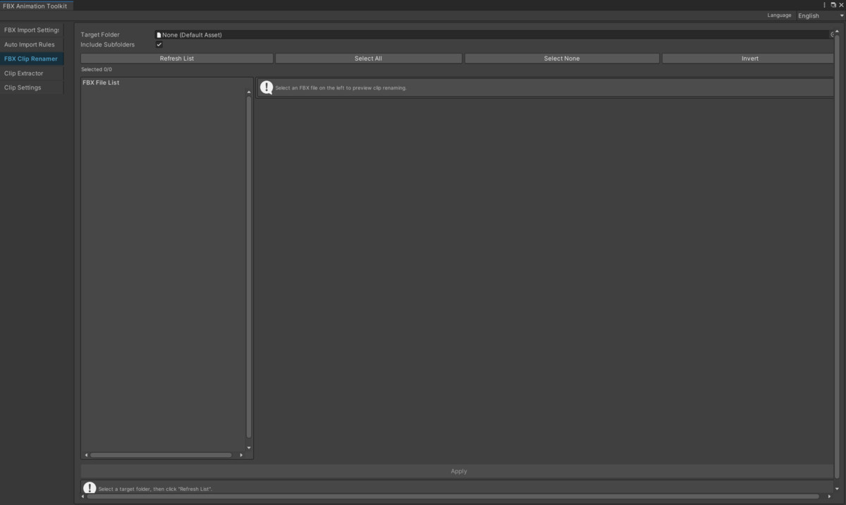 FBX Clip & Import Batch Toolkit