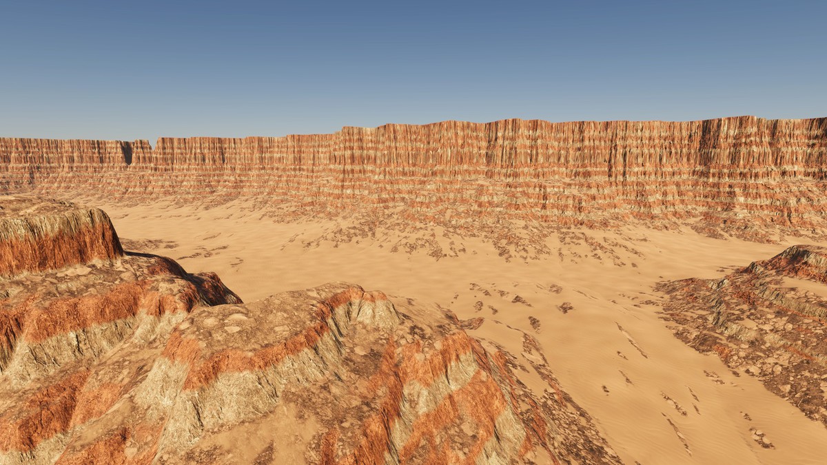 Procedural Canyon Terrains 8K