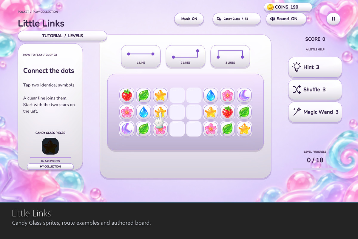 Pocket Puzzle Collection - 5 Games, 20 Themes