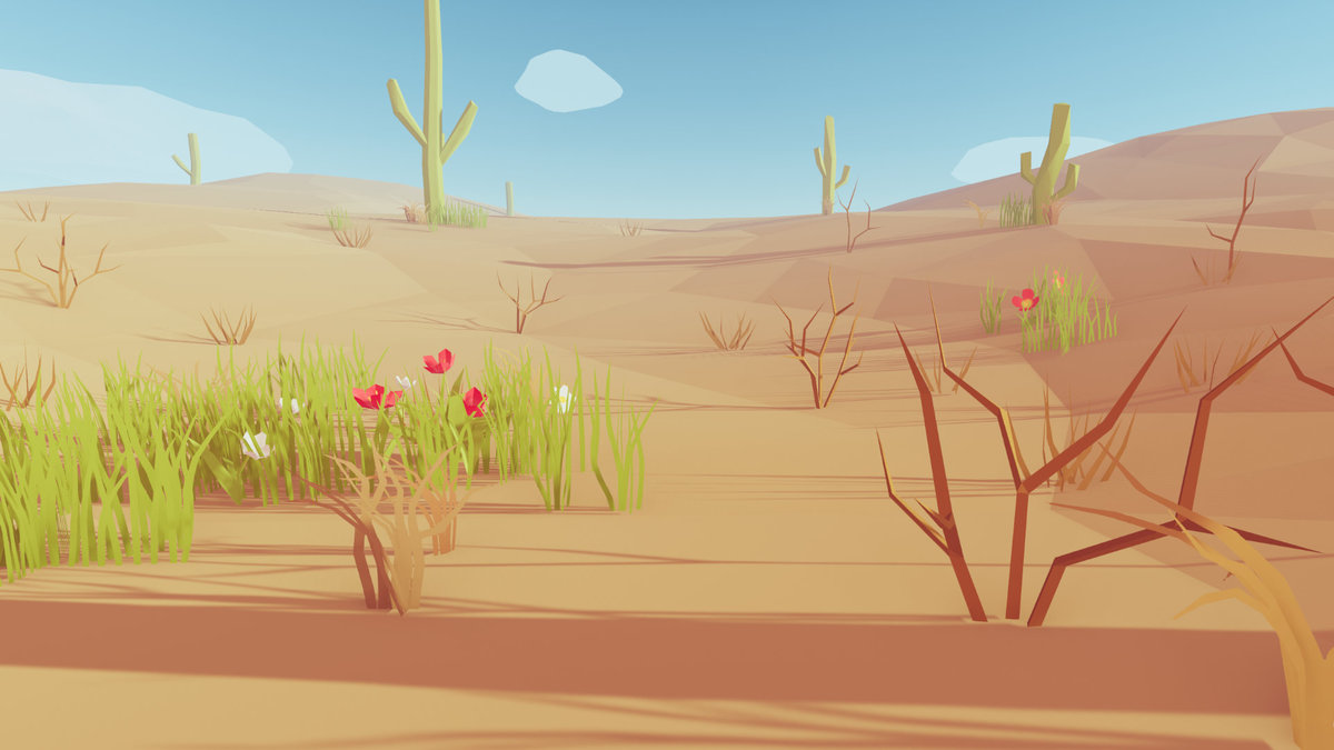 Low Poly Vegetation Pack