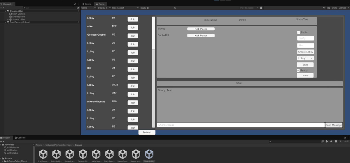 Universal Platform Services