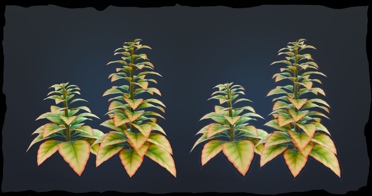 Stylized_Plants_Flowers_Mushrooms