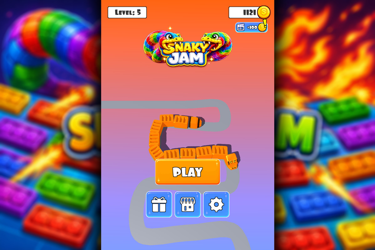 Snaky Jam - Complete Mobile Game Template